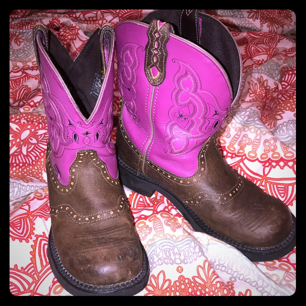 Justin Boots Size 10